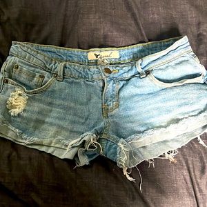 Super Cute- SZ 5-Wet Seal-Shorts, Distressed-How They Came